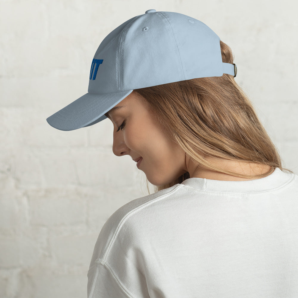 SKITIT DAD HAT BLUE LOGO