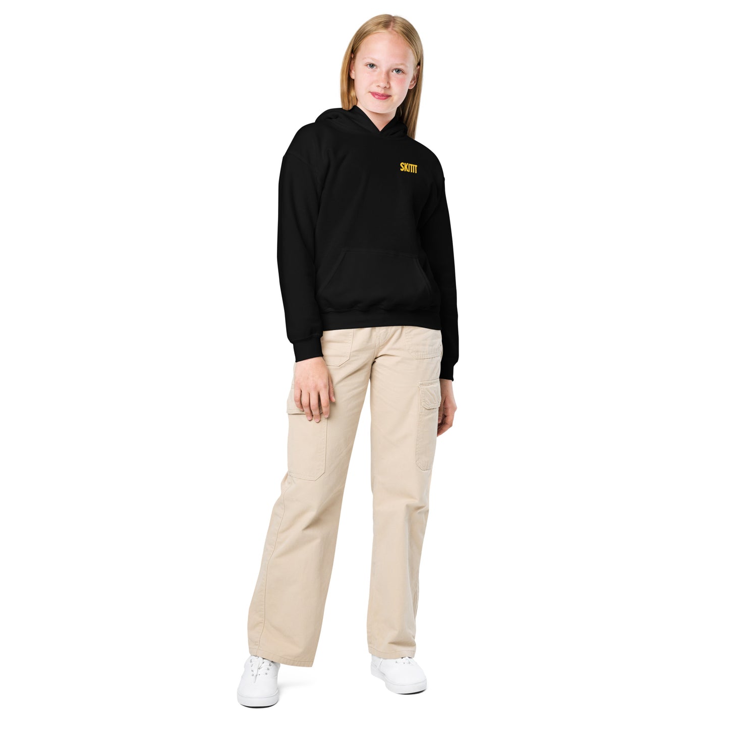 YOUTH SKITIT HOODIE GOLD LOGO