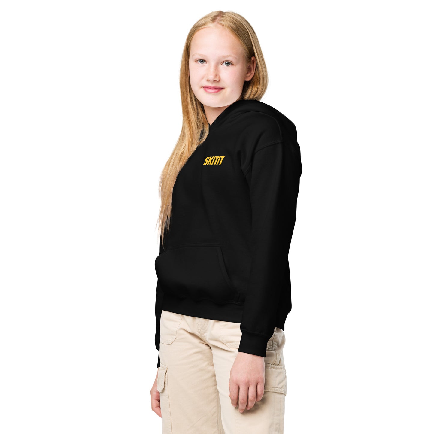 YOUTH SKITIT HOODIE GOLD LOGO